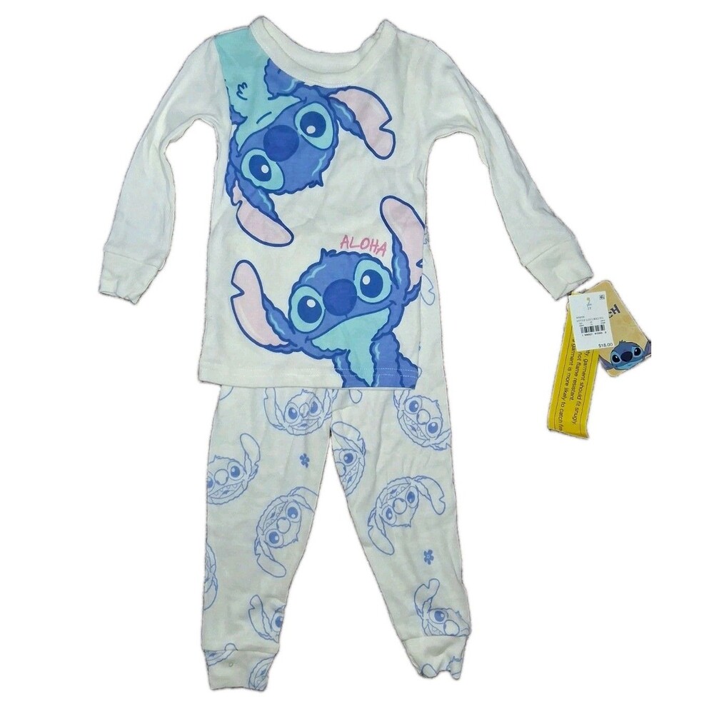 Disney Lilo & Stitch Toddler 2-Piece Snug Fit Pajama Set